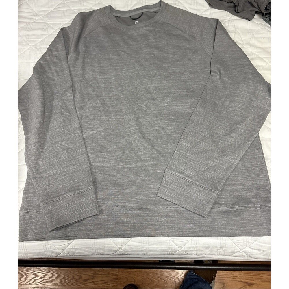 All in Motion Women’s XL Gray Heather Long Sleeve Athletic Pullover Sweatshirt